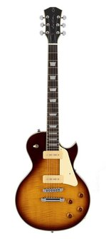 Sire Larry Carlton L7V Tobacco Sunburst met P90 soapbar elementen