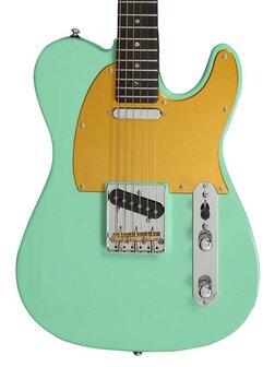 Sire Larry Carlton T Series electric guitar T-style mild green