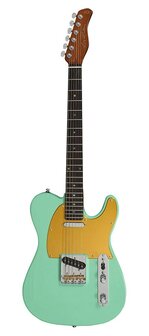 Sire Larry Carlton T Series electric guitar T-style mild green