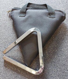Triangle Per Del 6&quot; PDP106 Chrome met gevoerde hoes