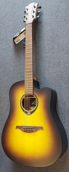 L&acirc;g Tramontane T70 Dreadnought Brownburst, electro-akoestisch