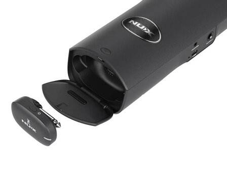 NUX Nes-1 digitale saxofoon, met bluetooth, draadloos met 5W speaker, zwart