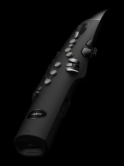 NUX Nes-1 digitale saxofoon, met bluetooth, draadloos met 5W speaker, zwart