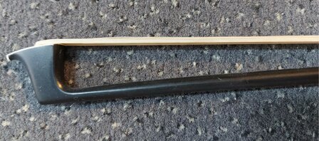 Warshall carbon strijkstok voor 4/4 viool WV880C