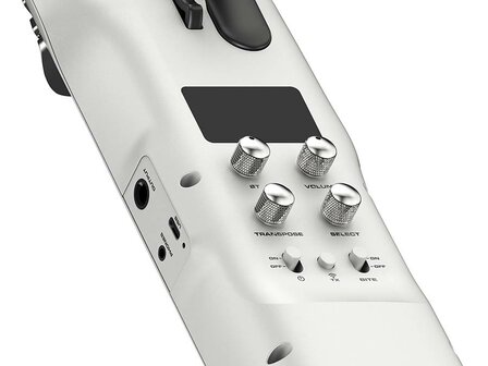 NUX Nes-1 digitale saxofoon, met bluetooth, draadloos met 5W speaker, wit