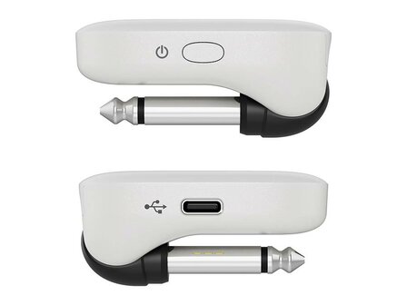 NUX Nes-1 digitale saxofoon, met bluetooth, draadloos met 5W speaker, wit