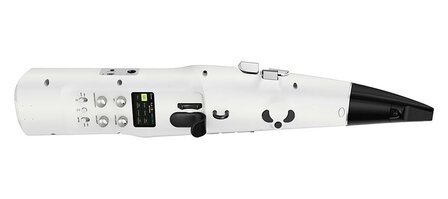 NUX Nes-1 digitale saxofoon, met bluetooth, draadloos met 5W speaker, wit