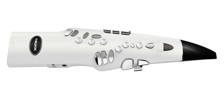 NUX Nes-1 digitale saxofoon, met bluetooth, draadloos met 5W speaker, wit