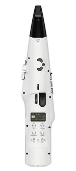 NUX Nes-1 digitale saxofoon, met bluetooth, draadloos met 5W speaker, wit