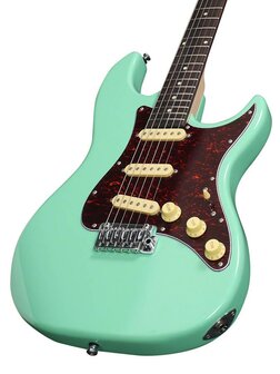 Sire Guitars S3 Series Larry Carlton electric guitar S-style mild green