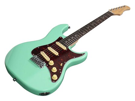 Sire Guitars S3 Series Larry Carlton electric guitar S-style mild green