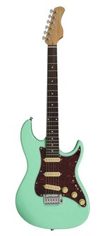 Sire Guitars S3 Series Larry Carlton electric guitar S-style mild green