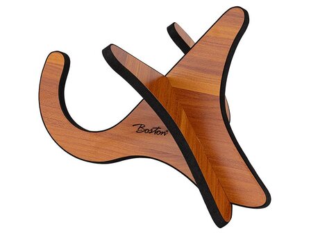 Boston  ukulele stand X-model, fiberboard with foam mounted edges