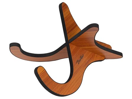Boston  ukulele stand X-model, fiberboard with foam mounted edges