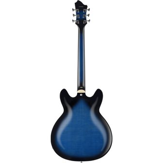 Hagstrom Super Viking, Dark Baltic Sea Flame, Limited edition 