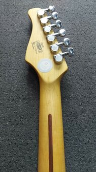 Cort Strat model G250DX, HSS Zwart