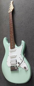 Cort G260-DX E-gitaar, sea foam green