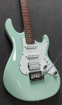 Cort G260-DX E-gitaar, sea foam green