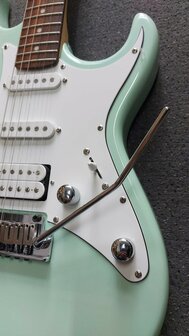 Cort G260-DX E-gitaar, sea foam green