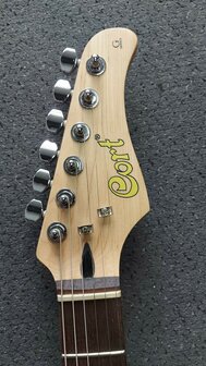 Cort G260-DX E-gitaar, sea foam green