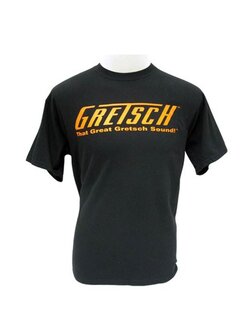Gretsch T-shirt Black, That Great Gretsch Sound, div maten