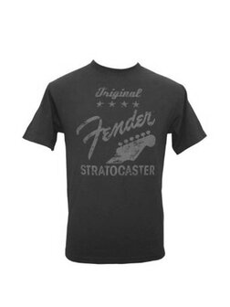 Fender Original Strat T-Shirt, maat XL, Charcoal