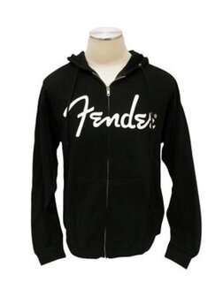 Fender Sweatshirt Spaghetti Logo, zwart, maat L