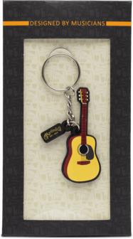 Martin D28-style sleutelhanger gitaar