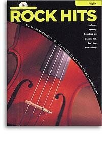 Rock Hits Instrumental Playalong Violin - Book &amp; CD