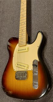 G&amp;L Asat Special Tobacco Sunburst MP USA met certificaat van echtheid