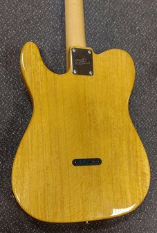 G&amp;L USA Custom Build Korina Asat Classic Bluesboy Honey Ale met luxe Tolex case
