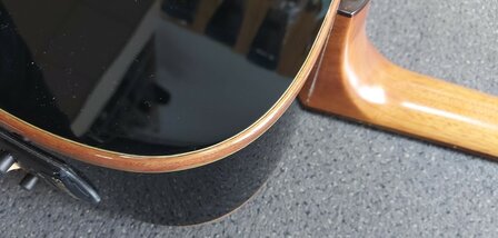 L&acirc;g T100DCE Tramontane dreadnought met element, zwart