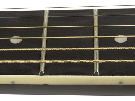 Nashville by Richwood, Dreadnought gitaar, zwart