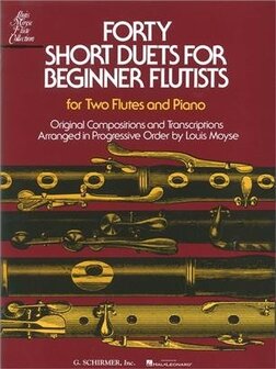 Forty Short Duets for beginner fluitists