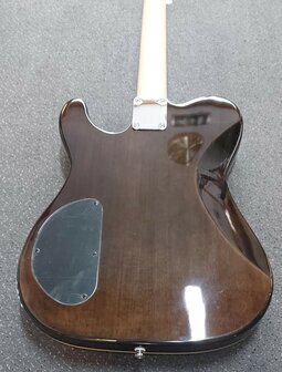 G&amp;L Asat DeLuxe Tribute Transluced Black 'carved top'