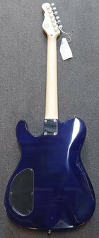 G&amp;L Asat DeLuxe Carved Top, BBS Brigth Blueburst