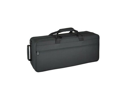 Hardfoam koffer voor altsaxofoon met schouderbanden