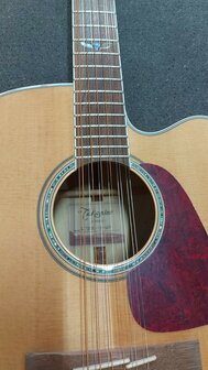 Takamine GJ-72E12 12-snarige electro-akoestische Jumbo gitaar