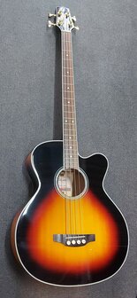 Takamine GB72CEBSB electro-akoestische basgitaar Brown Sunburst