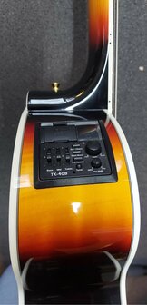 Takamine GB72CEBSB electro-akoestische basgitaar Brown Sunburst