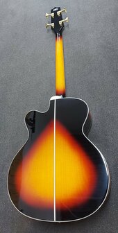 Takamine GB72CEBSB electro-akoestische basgitaar Brown Sunburst