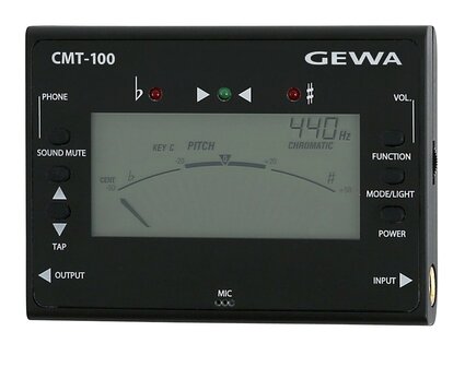 Gewa CMT-100 metronoom en tuner