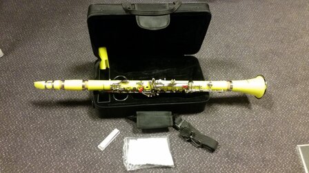 Klarinet Bb (Bes / Sib), B&ouml;hmsysteem, Colorline, Geel