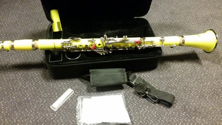 Klarinet Bb (Bes / Sib), B&ouml;hmsysteem, Colorline, Geel