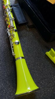 Klarinet Bb (Bes / Sib), B&ouml;hmsysteem, Colorline, Geel