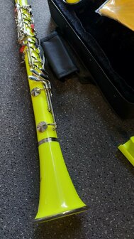 Klarinet Bb (Bes / Sib), B&ouml;hmsysteem, Colorline, Geel