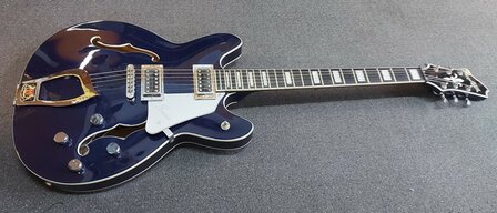 Hagstrom Super Viking, Dark Baltic Sea Flame, Limited edition 