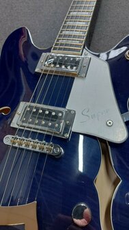 Hagstrom Super Viking, Dark Baltic Sea Flame, Limited edition 