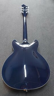 Hagstrom Super Viking, Dark Baltic Sea Flame, Limited edition 