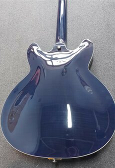 Hagstrom Super Viking, Dark Baltic Sea Flame, Limited edition 